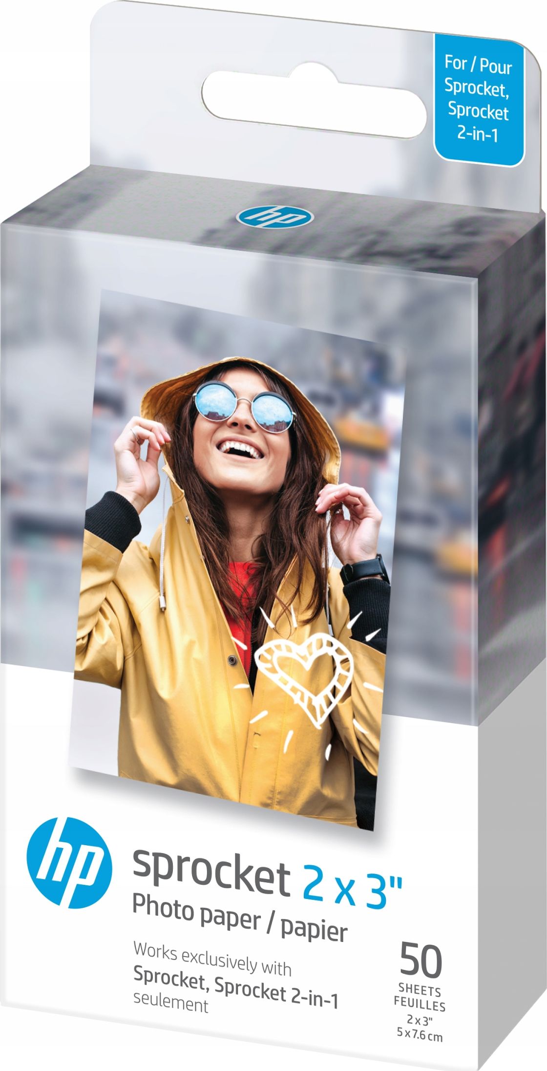 HP Wkład natychmiastowy Zink 7.6x5 cm (SB6357)