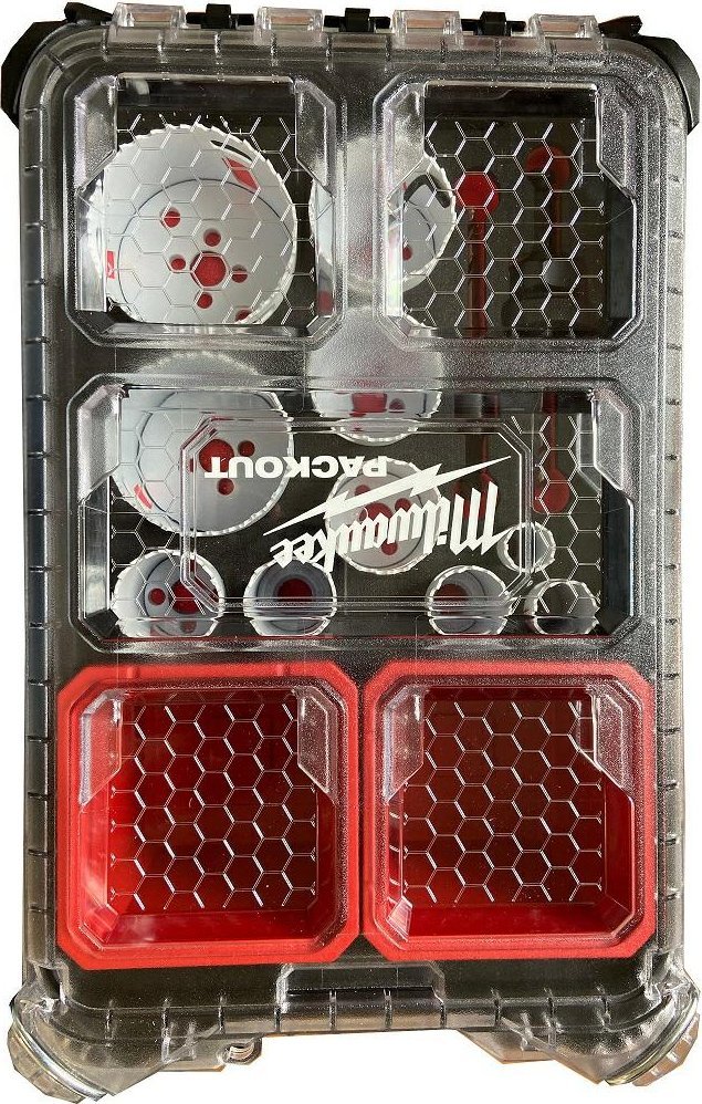 Milwaukee MILWAUKEE HOLE SAW SET 12 pcs. PACKOUT