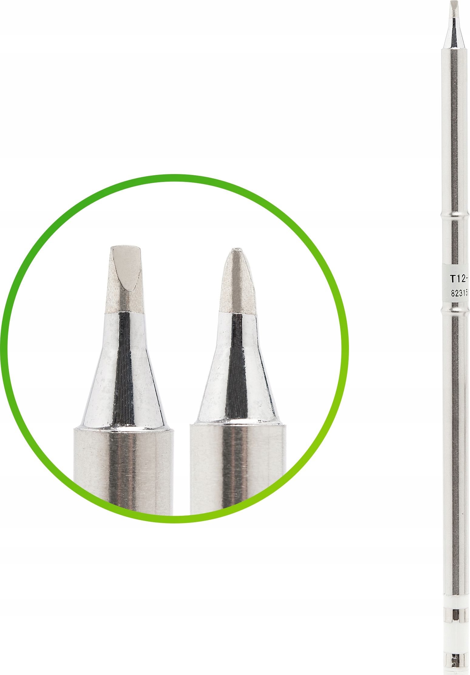 Techrebal Stacja lutownicza T12A + Zestaw (Mata, groty T12, czyścik, kalafonia, topnik)