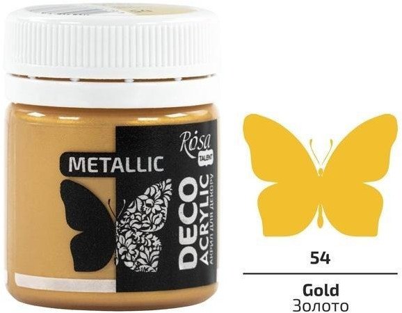 Farba akrylowa metaliczna gold 54 20ml