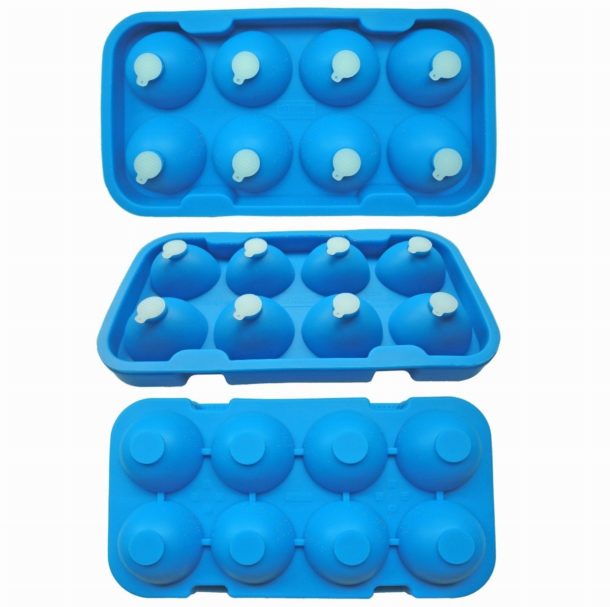 Forma do lodu silikonowa na kule 8 szt. Bareq BAR PROFESSIONAL