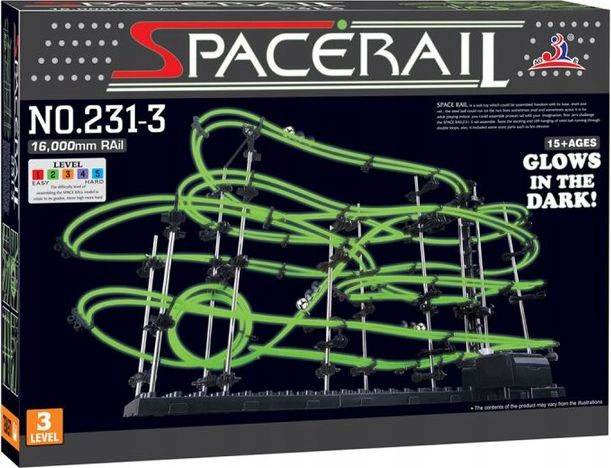 Spacerail Level 3G (16 metrów) - Kulkowy Rollercoaster (231-3G)