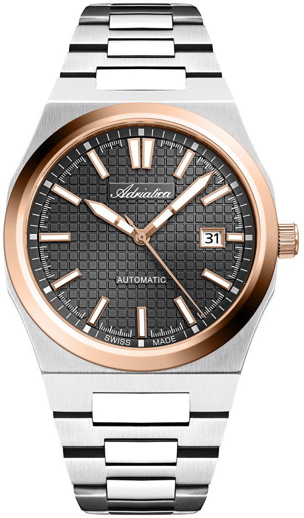 Zegarek męski Adriatica A8326.R116A srebrny