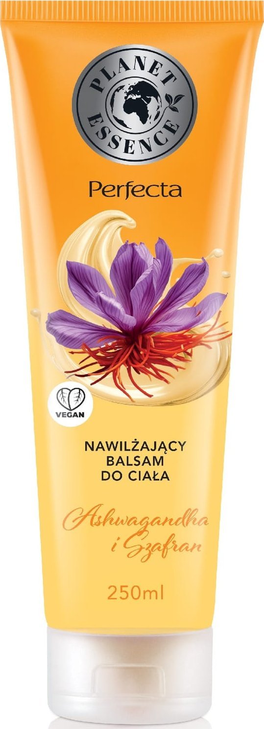 DAX PERFECTA Planet Essence Balsam do ciała nawilżający Ashwagandha i Szafran 250 ml