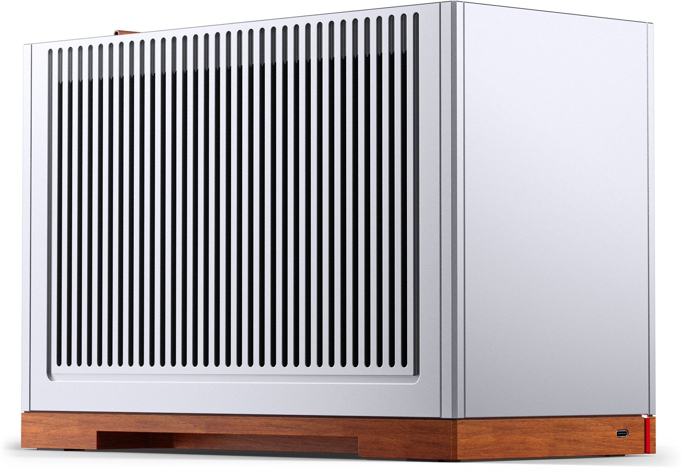 Obudowa Jonsbo Obudowa PC Mini obudowa ITX, Kabel riser 4.0 - srebrny