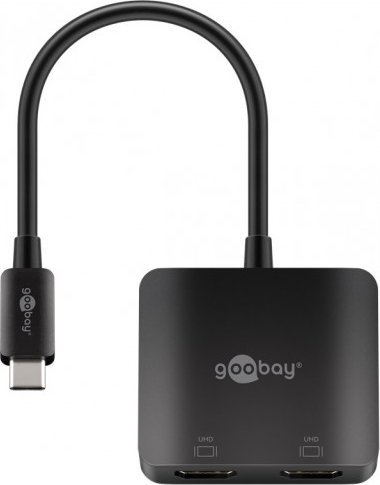 Adapter AV Goobay Adapter USB-C do 2x HDMI