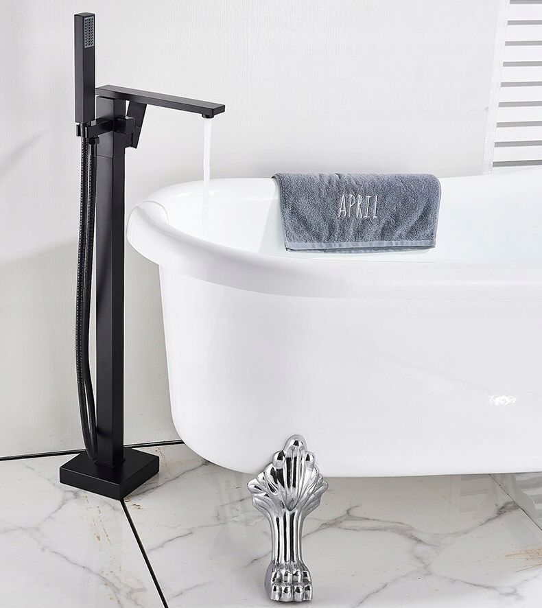 Bateria wannowa PDS Premium Exclusive wolnostojące chrom