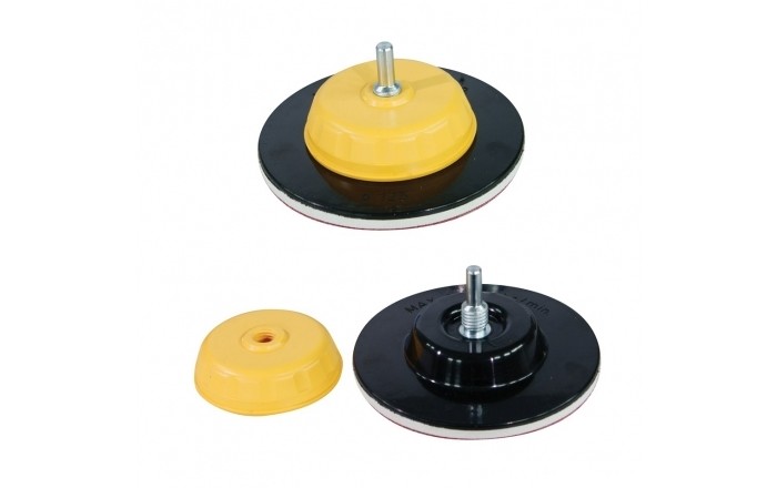 Mega Dysk gumowy z kontrą z rzepem 125mm - 27041