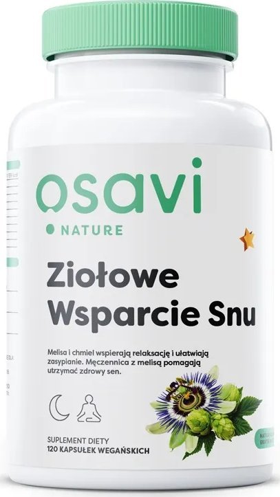 Osavi Osavi - Ziołowe Wsparcie Snu, 120 vkaps