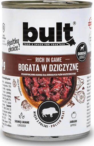 BULT BULT KARMA D/PSA BOGATA W DZICZYZNE PUSZKA 800G
