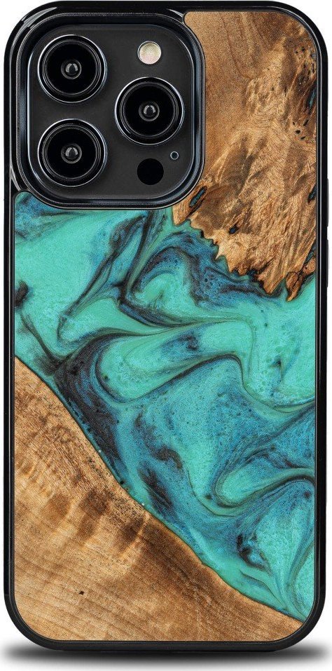 BeWood Etui Bewood Unique na iPhone 14 Pro - Turquoise