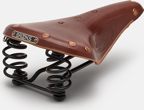 Brooks Siodełko BROOKS FLYER SPECIAL, Brown, Steel Rail, Waga 890g, Linia Leather (NEW)