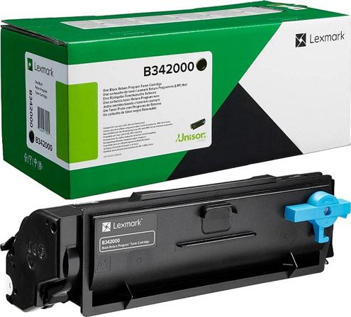 Toner Lexmark B342000 Black Oryginał (B342000)