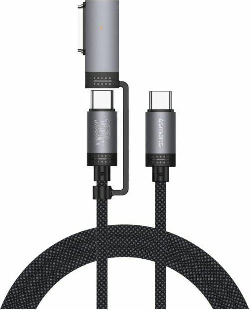 Kabel USB 4smarts USB-C - USB-C 2 m Czarny (541305)