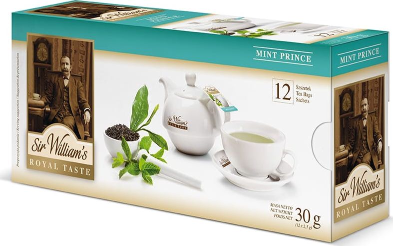 Sir Williams Herbata Royal Taste Mint Prince 12 torebek