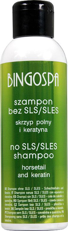BingoSpa Szampon do włosów ze skrzypem polnym i keratyną 100ml