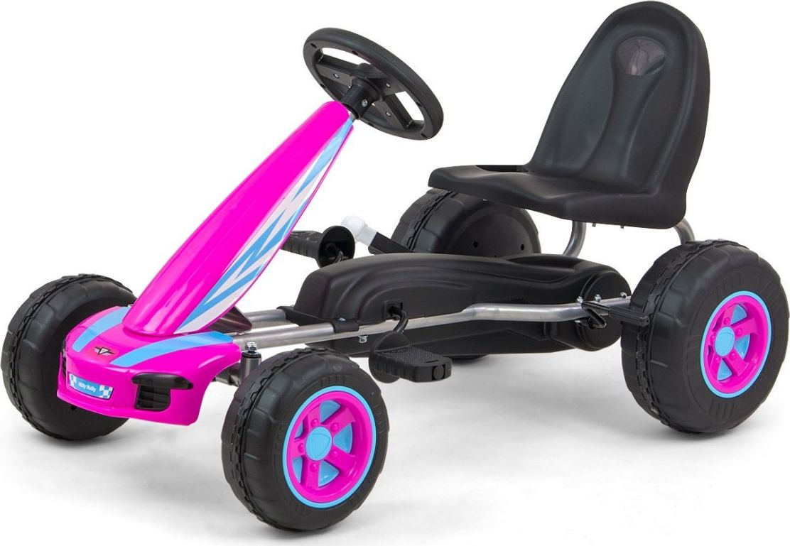 Milly Mally Milly Mally Gokart na pedały Viper Pink