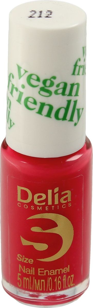 Delia Delia Cosmetics Vegan Friendly Emalia do paznokci Size S nr 212 Coraline 5ml