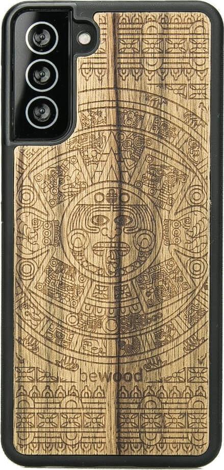 BeWood Drewniane Etui Samsung Galaxy S21 Plus KALENDARZ AZTECKI LIMBA