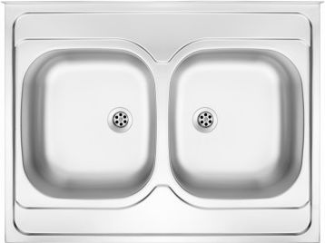Zlewozmywak Deante 2-komorowy bez ociekacza (ZM5 3200)