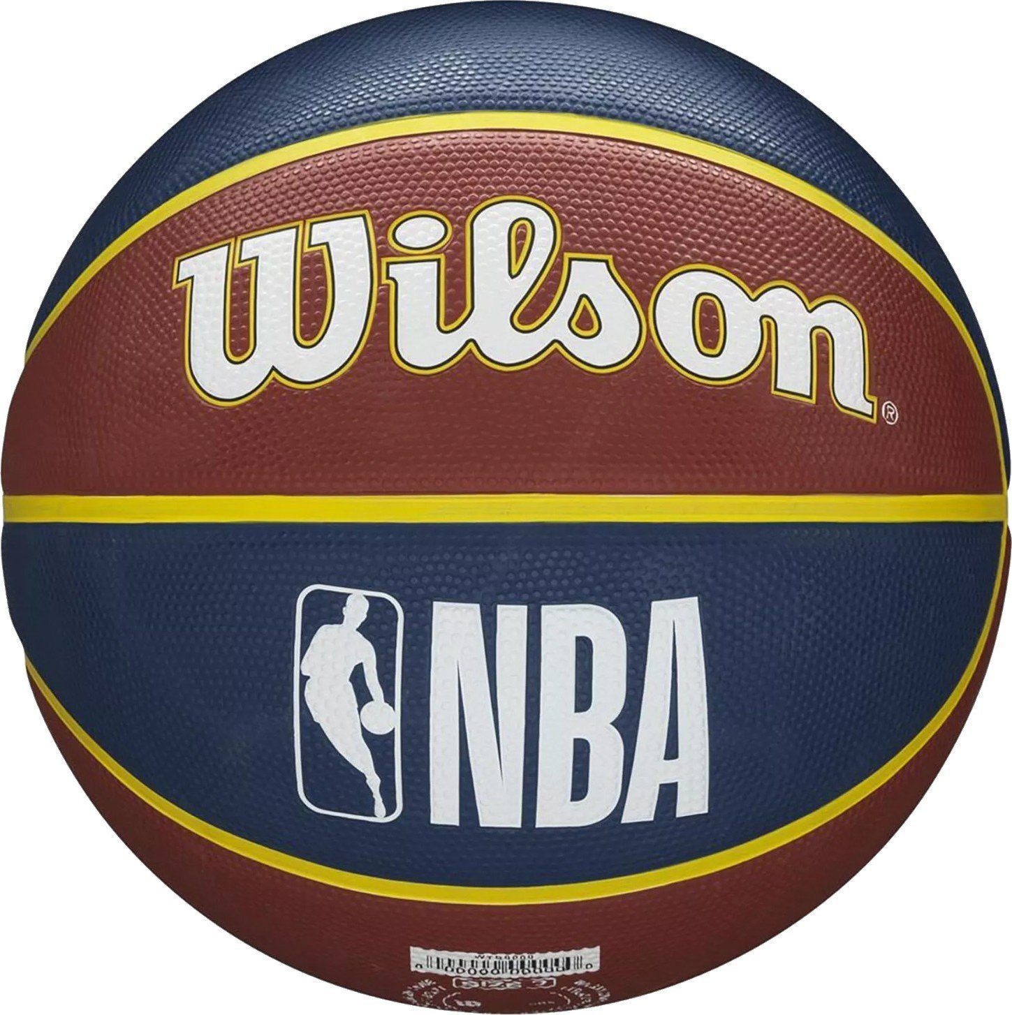 Wilson Wilson NBA Team Denver Nuggets Ball WTB1300XBDEN Brązowe 7