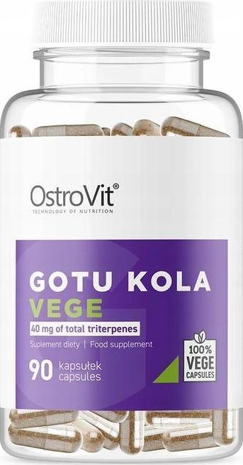 OstroVit OstroVit Gotu Kola VEGE WĄKROTA AZJATYCKA 90 jasność umysłu one size