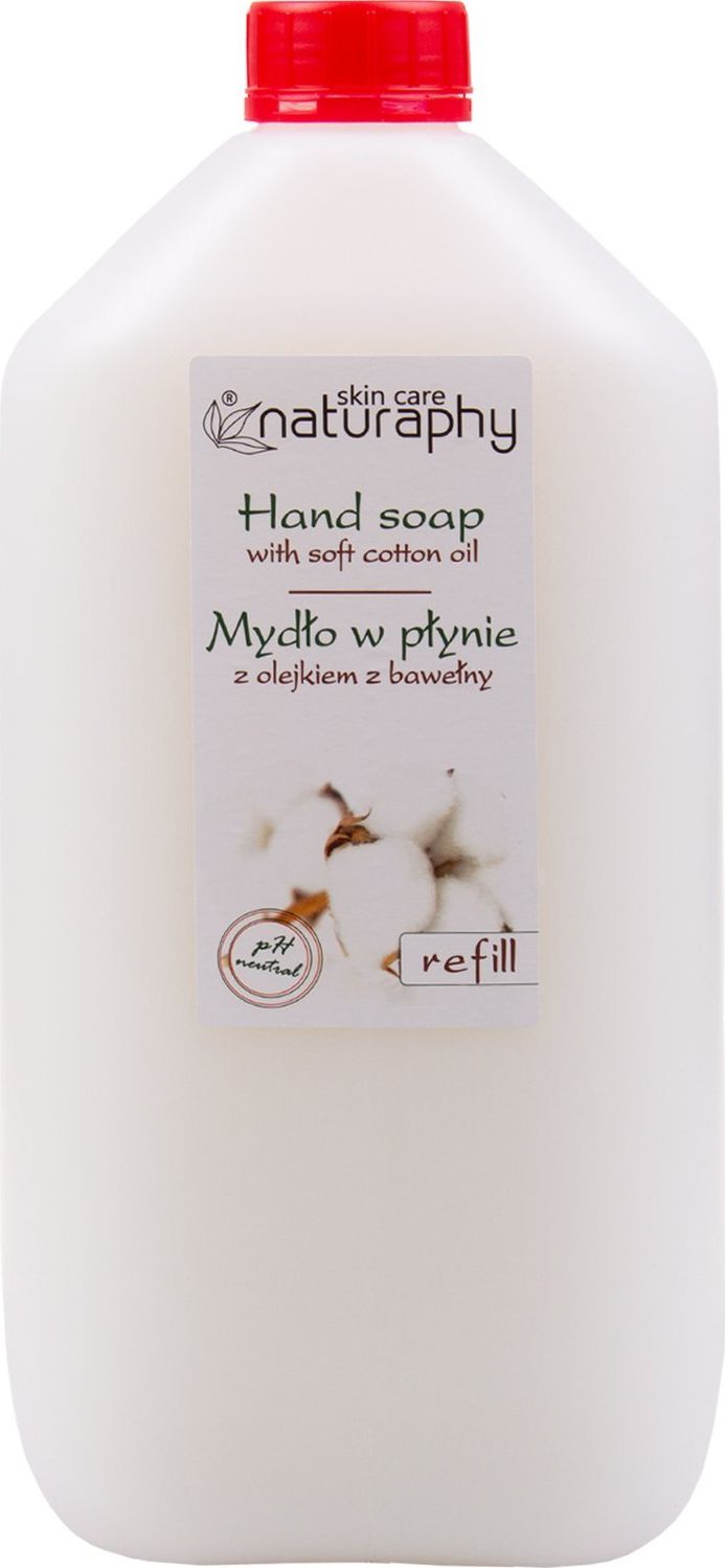 BluxCosmetics Mydło w płynie z olejkiem z bawełny Naturaphy 5L