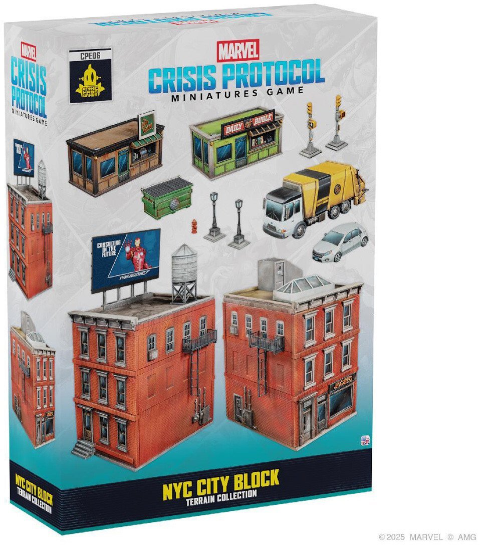 Marvel: Crisis Protocol - NYC City Block - Terrain Collection