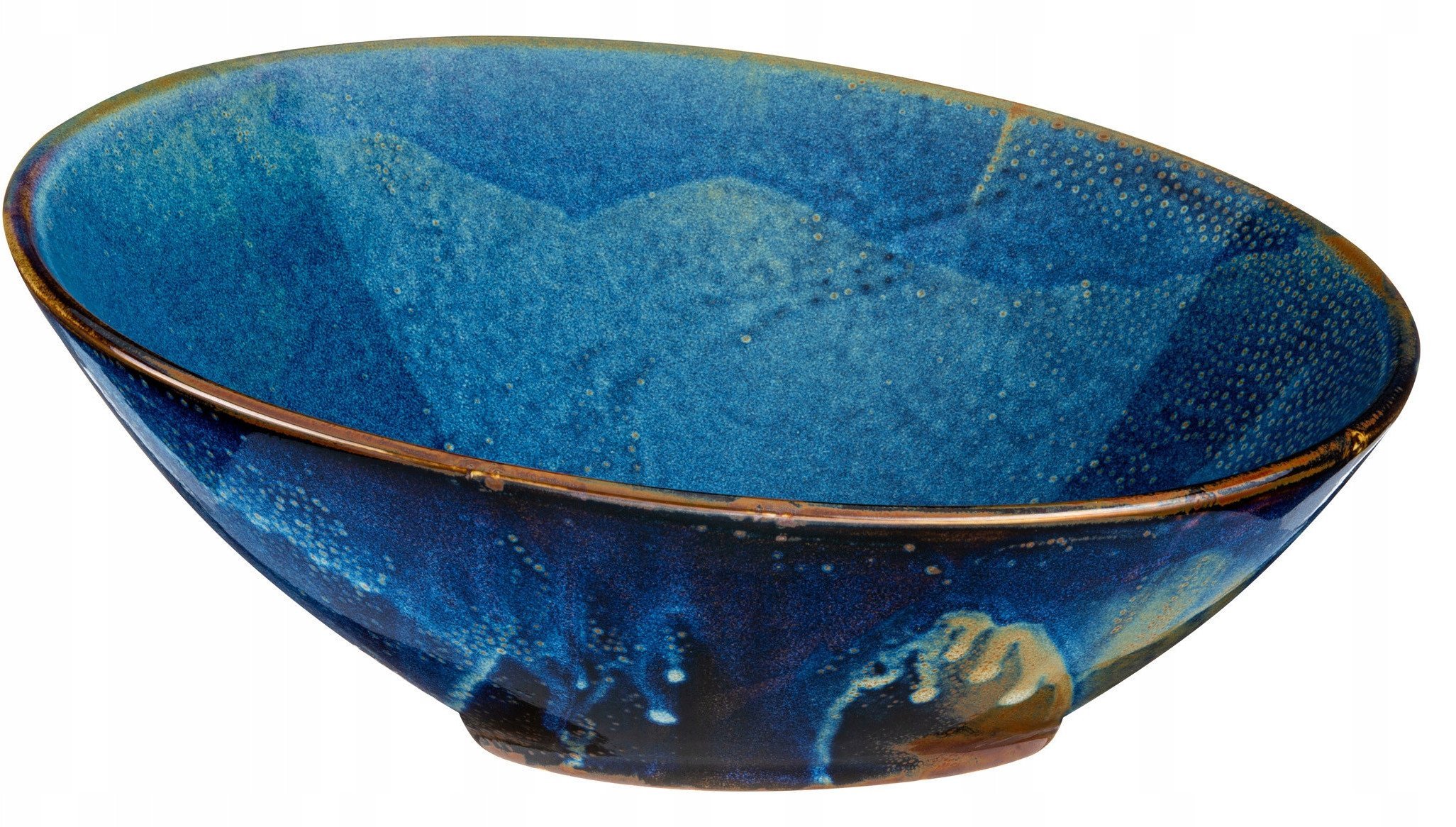 DEEP BLUE Misa bufetowa ukośna śr.30,5 cm