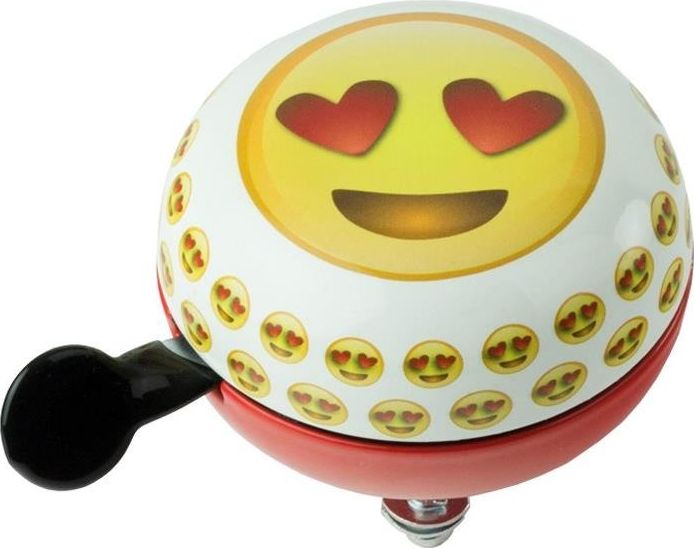 Widek Dzwonek rowerowy WIDEK DING DONG EMOTICONS Heart Eyes 1szt. (NEW)
