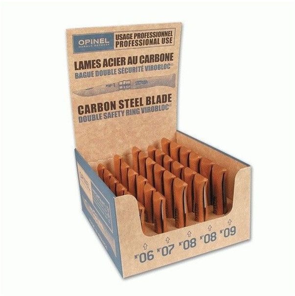 Opinel CONFEZIONE TRADIZIONE 30 PZ CARBONIO (000739)