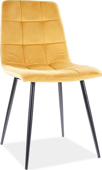 Signal Krzesło MILA VELVET curry