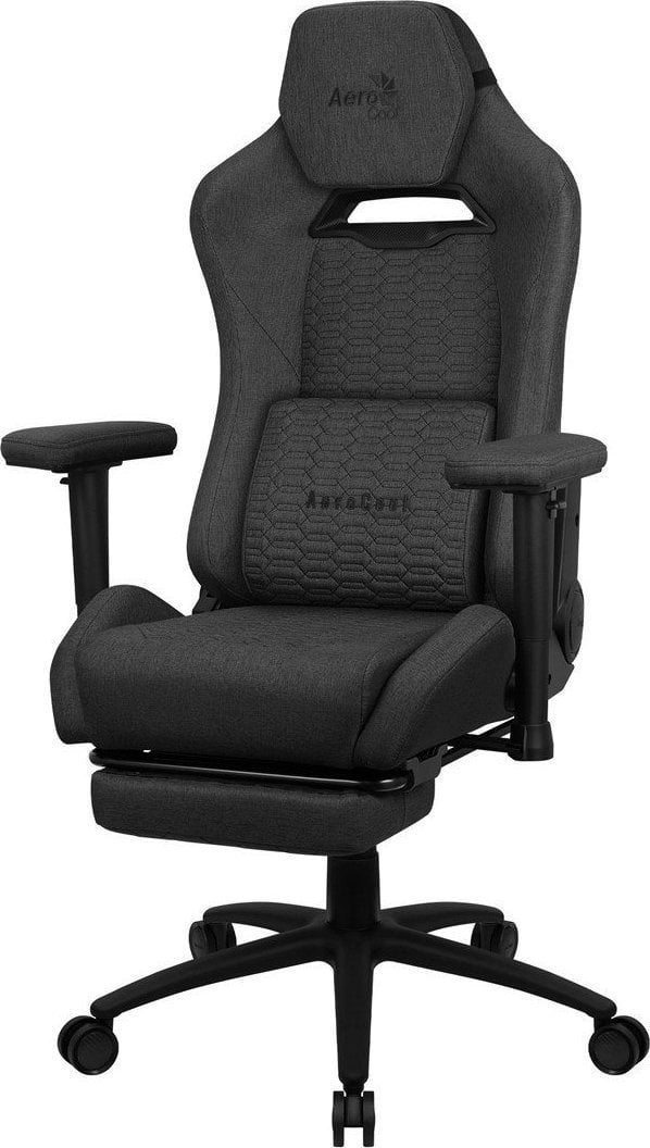 Fotel Aerocool gamingowy Royal AeroWeave Ash Black (AEROROYAL-ASH-BLACK)