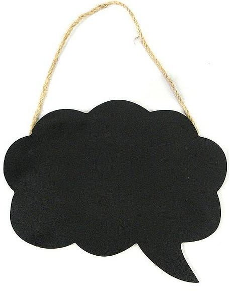 Tablica Chmurka czarna EDUKAMP