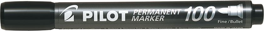 Pilot Pilot Permanent Marker SCA 100 Czarny (SCA 100B)