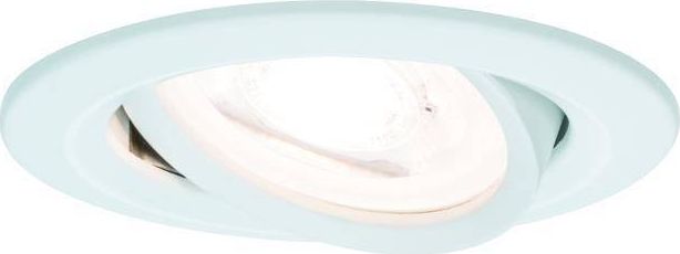 Paulmann Oprawa wbudowana Nova ruchoma LED 1x6,5W 2700K 230V GU10 51mm Biały Mat/Aluminium