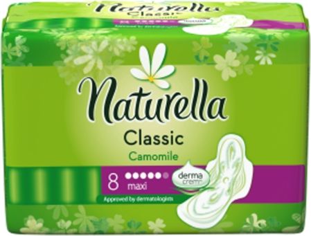 Naturella NATURELLA PODPASKI CLASSIC MAXI 8SZT