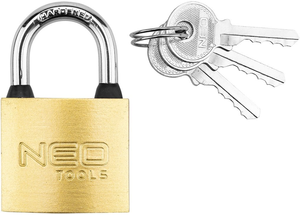 Kłódka 40 mm, 3 klucze