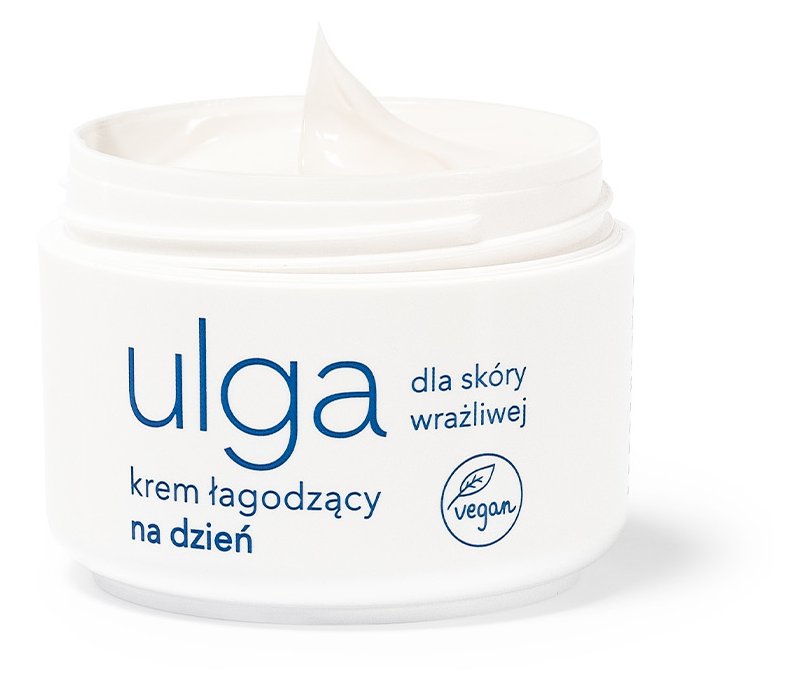 Ziaja Ulga dla skóry wrażliwej krem łagodzący na dzień redukujący podrażnienia 50 ml