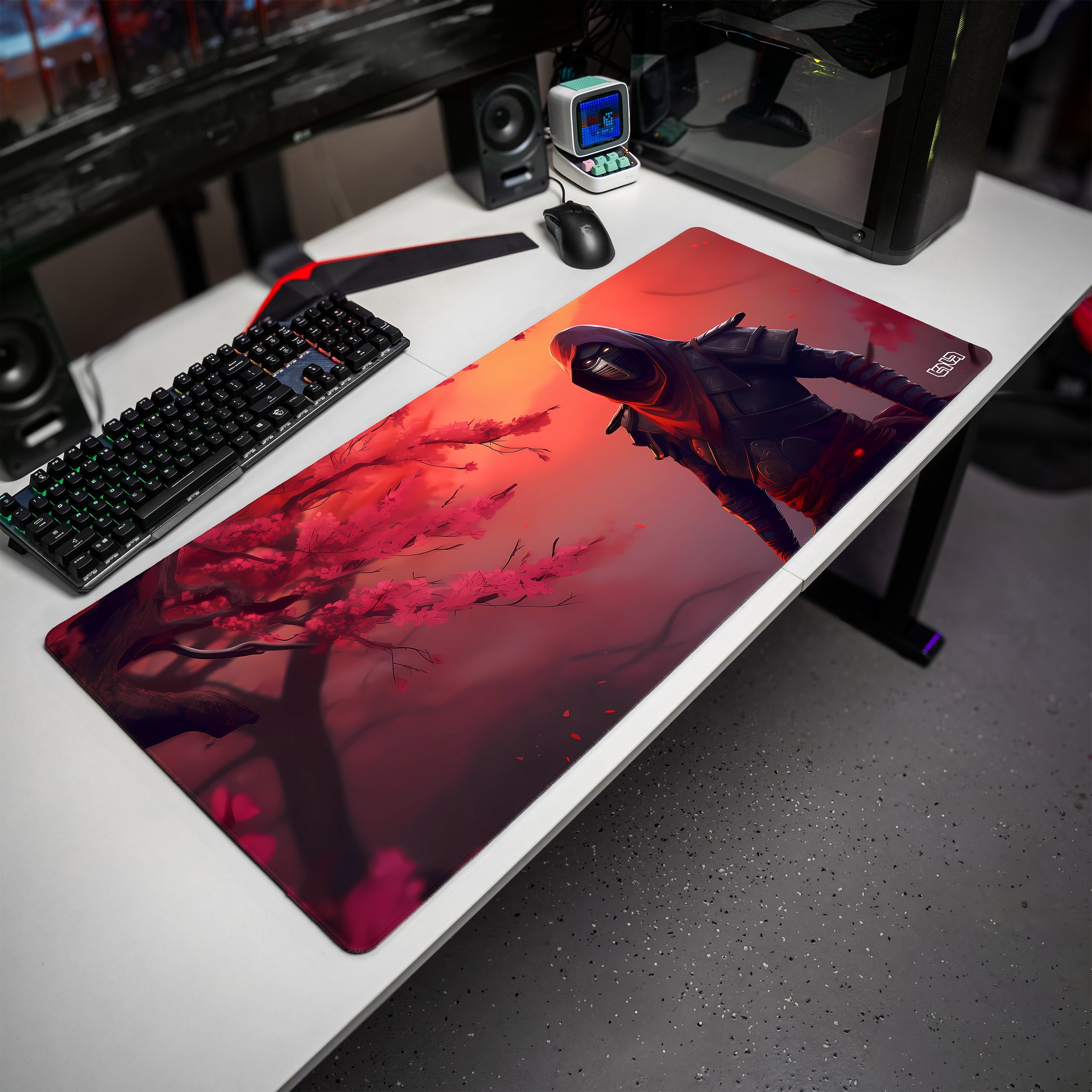 Podkładka Tilt DUŻA PODKŁADKA POD MYSZKĘ Czerwony Zabójca 90x40 TILT Dla gracza Na biurko