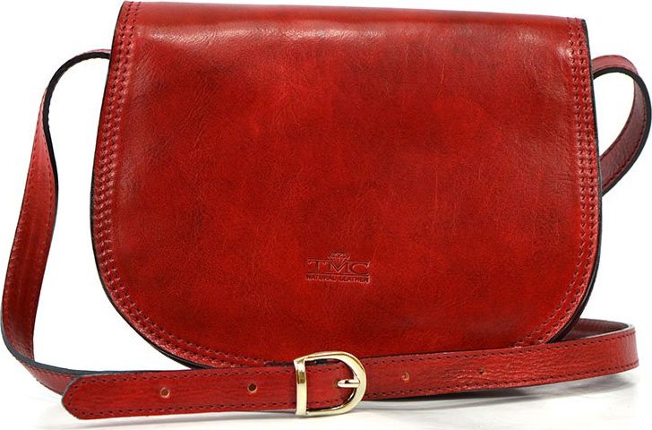 TMC Torebka skórzana TMC vp010ls Czerwony