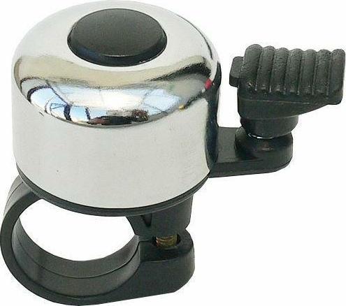 Carcommerce Dzwonek do roweru - srebrny