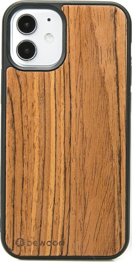 BeWood Drewniane Etui iPhone 12 Mini OLIWKA