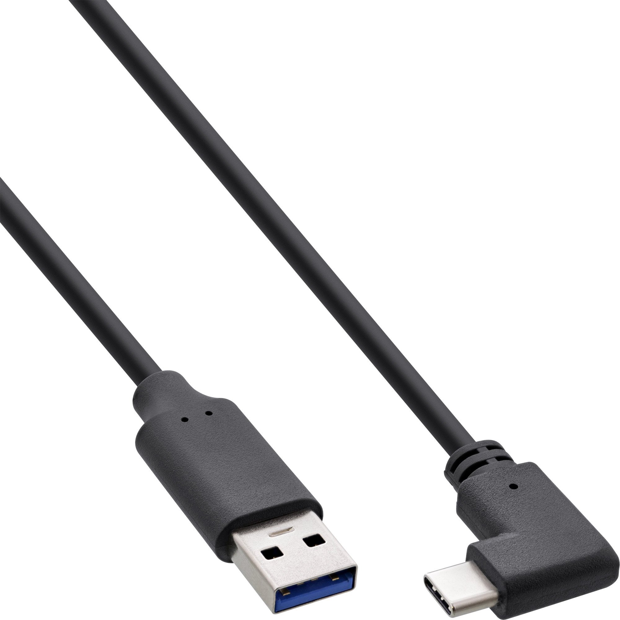 Kabel USB InLine USB-A - USB-C 1.5 m Czarny (35714W)
