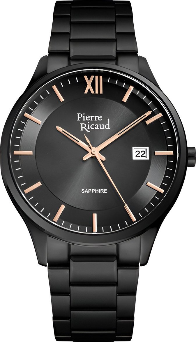 Zegarek męski Pierre Ricaud P97262.B1R4Q czarny