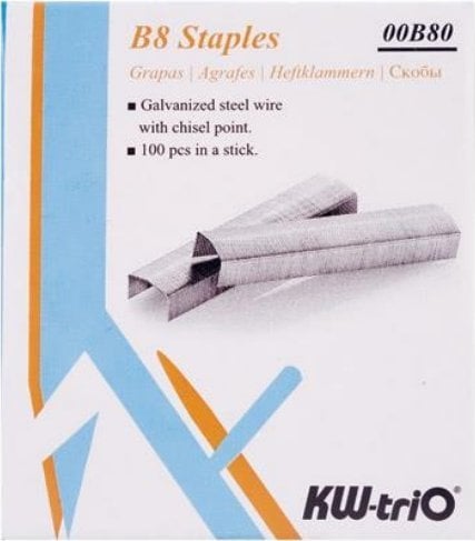 KW-TRIO Zszywki KW-triO B8 0B80 1000 szt