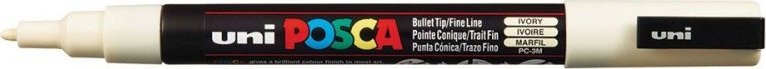 Uni MARKER PLAKATOWY UNI POSCA PC-3M KOŚĆ SŁONIOWA