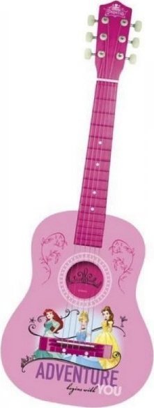 Princesses Disney Gitara Dziecięca Princesses Disney Różowy Drewno