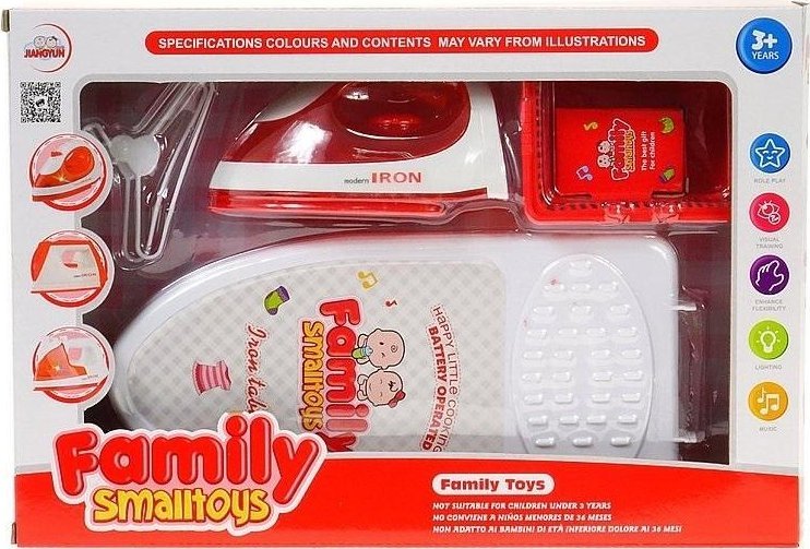 Żelazko na baterie z deską