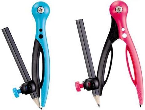 Maped Cyrkiel Essential Plastikowy + ołówek (205351)